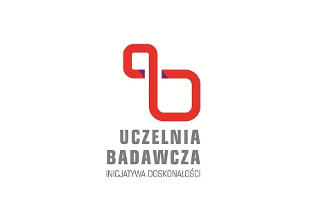 logo "Uczelnia Badawcza - Inicjatywa Doskonałości"
